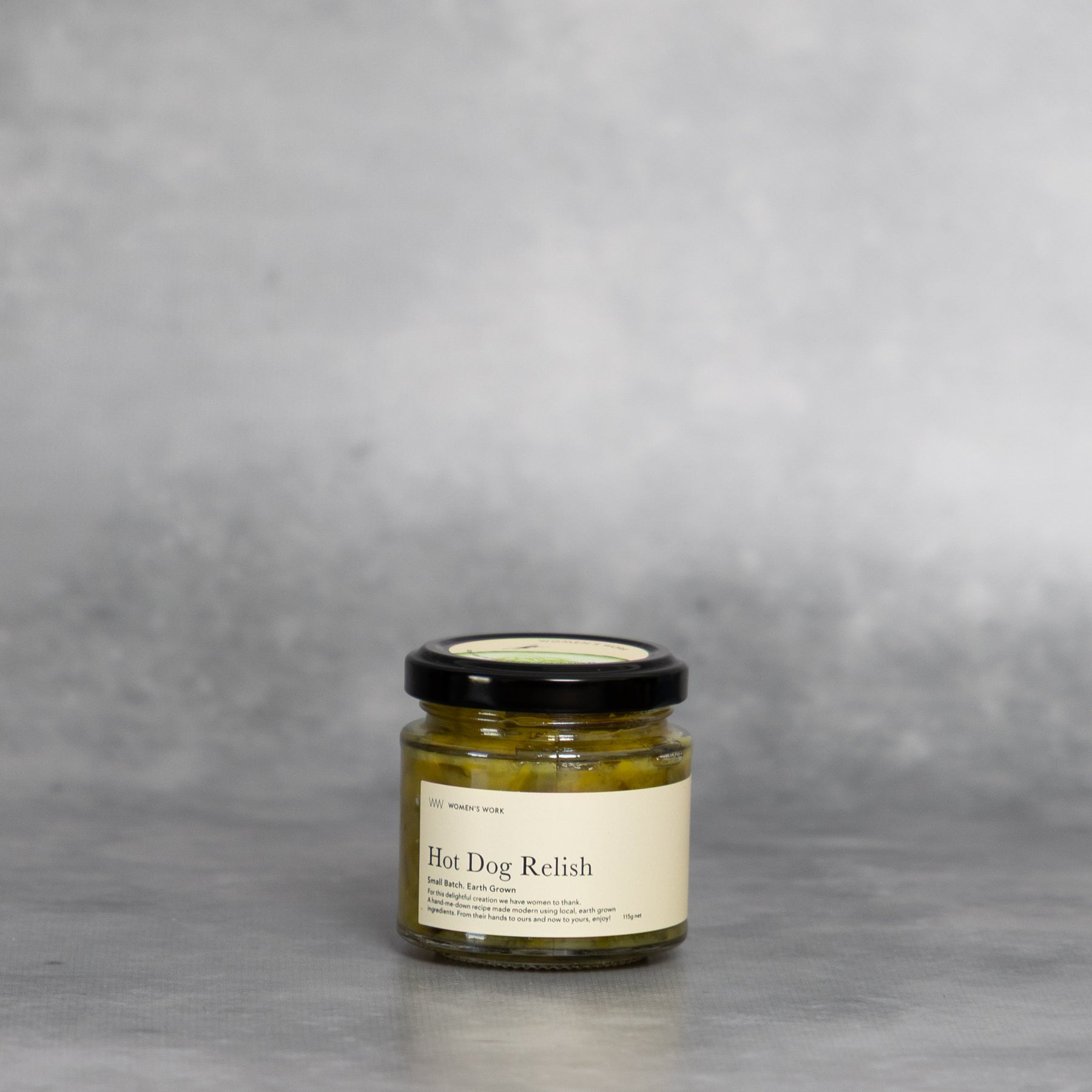 Relish Hot Dog Relish Grande 115g Women’s Work (Hawkesbury River, NSW)