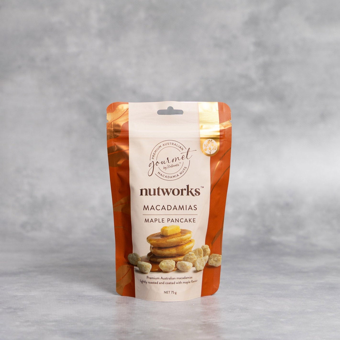 Nutworks Maple Pancake Macadamia Nuts 75g