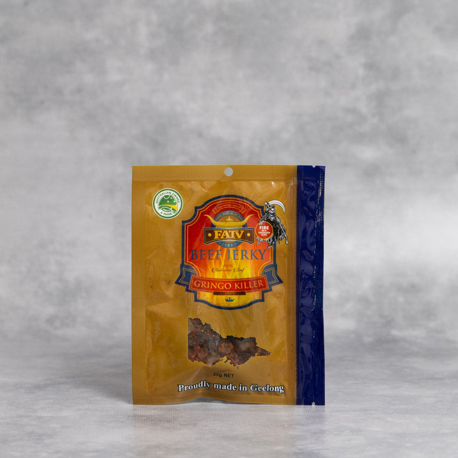 FATV Gringo Killer Beef Jerky 20g