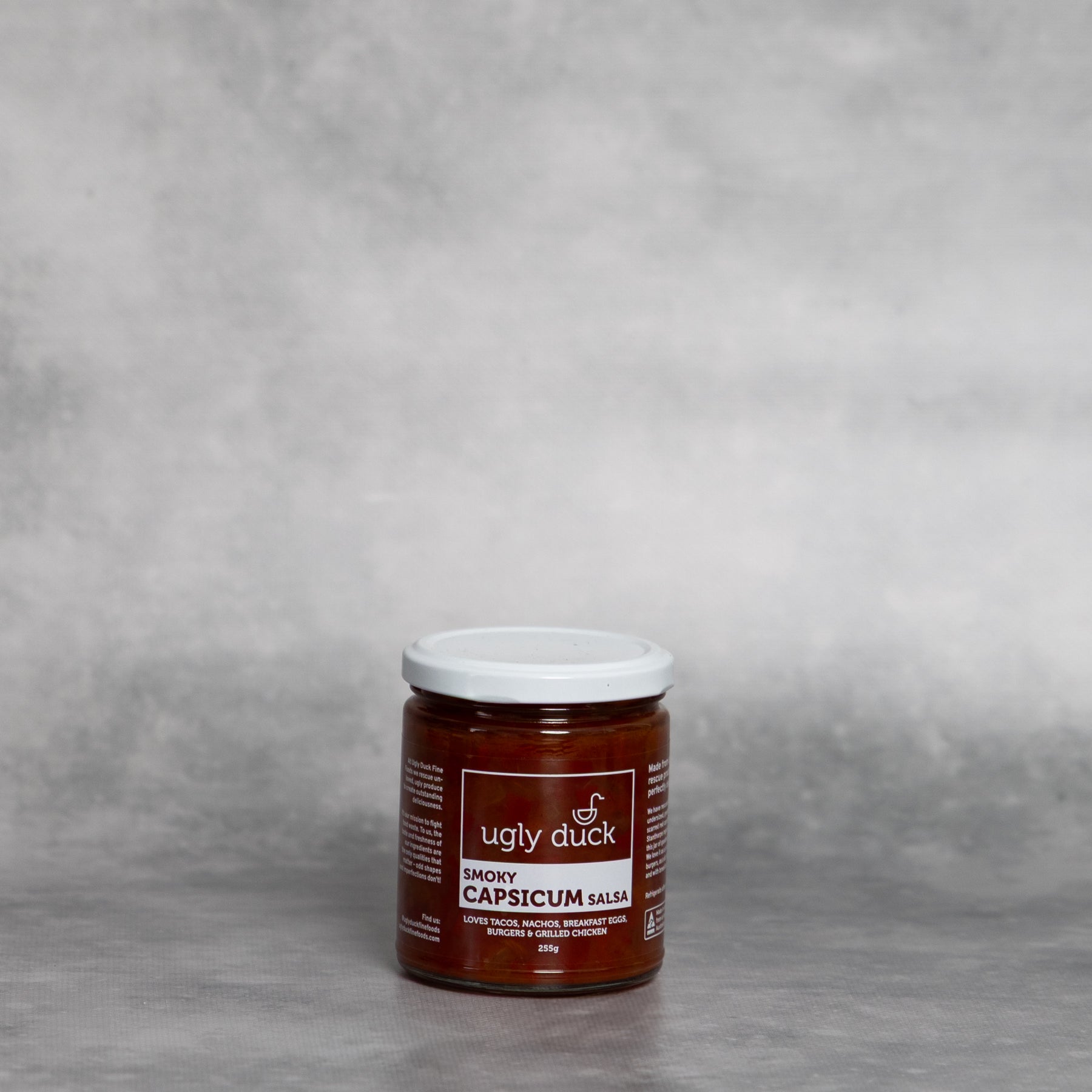 Smoky Capsicum Salsa 255g Ugly Duck Fine Foods