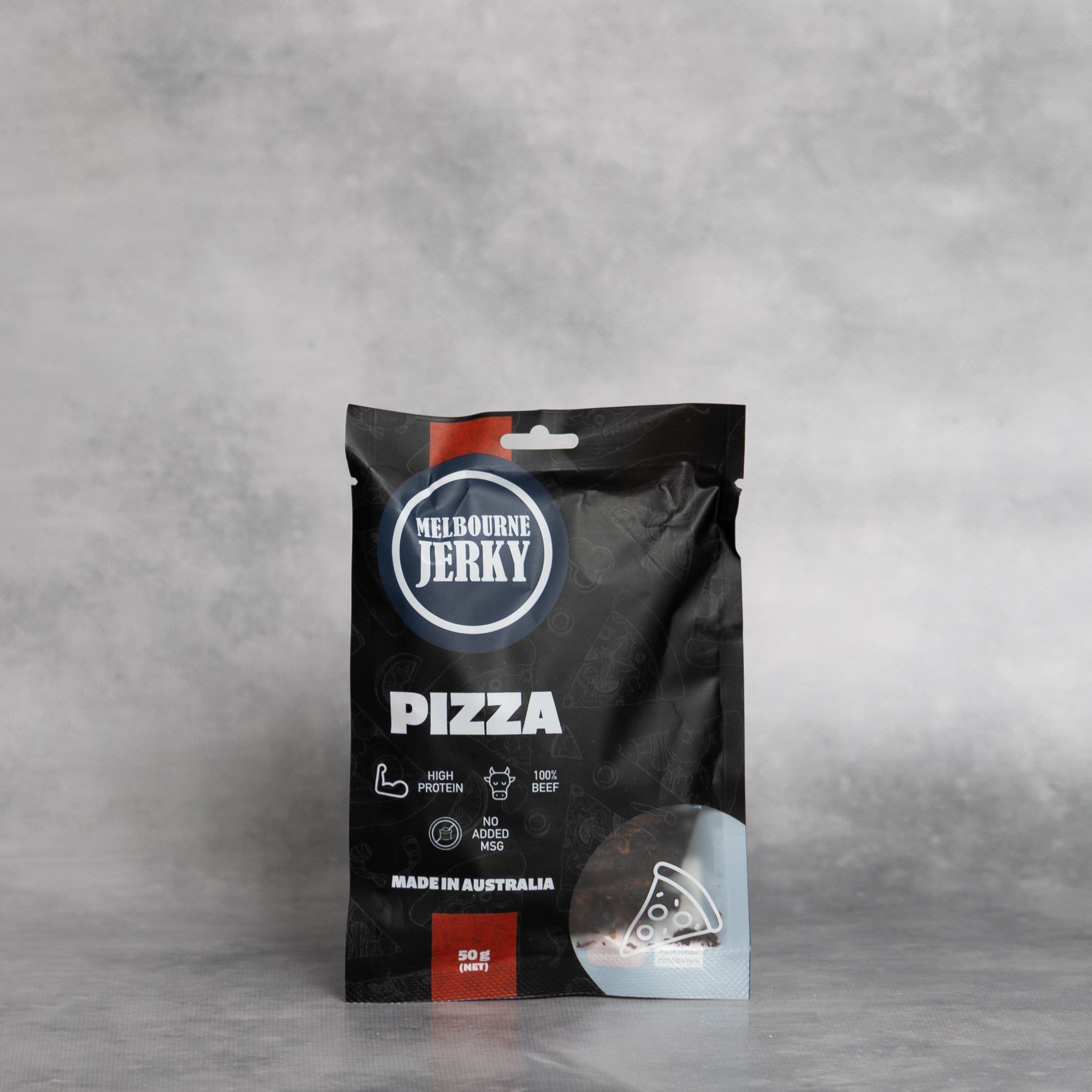 Melbourne Jerky Pizza Beef Jerky 80g