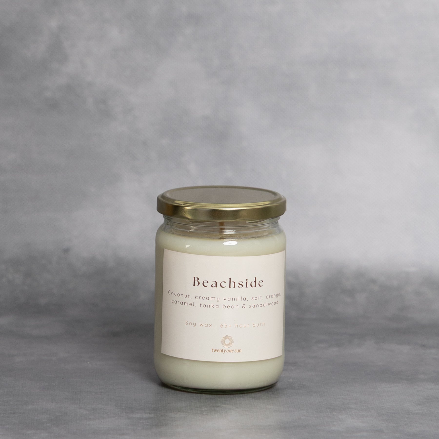 Twenty One Sun Candle – Beachside (Noosa, QLD) 445g