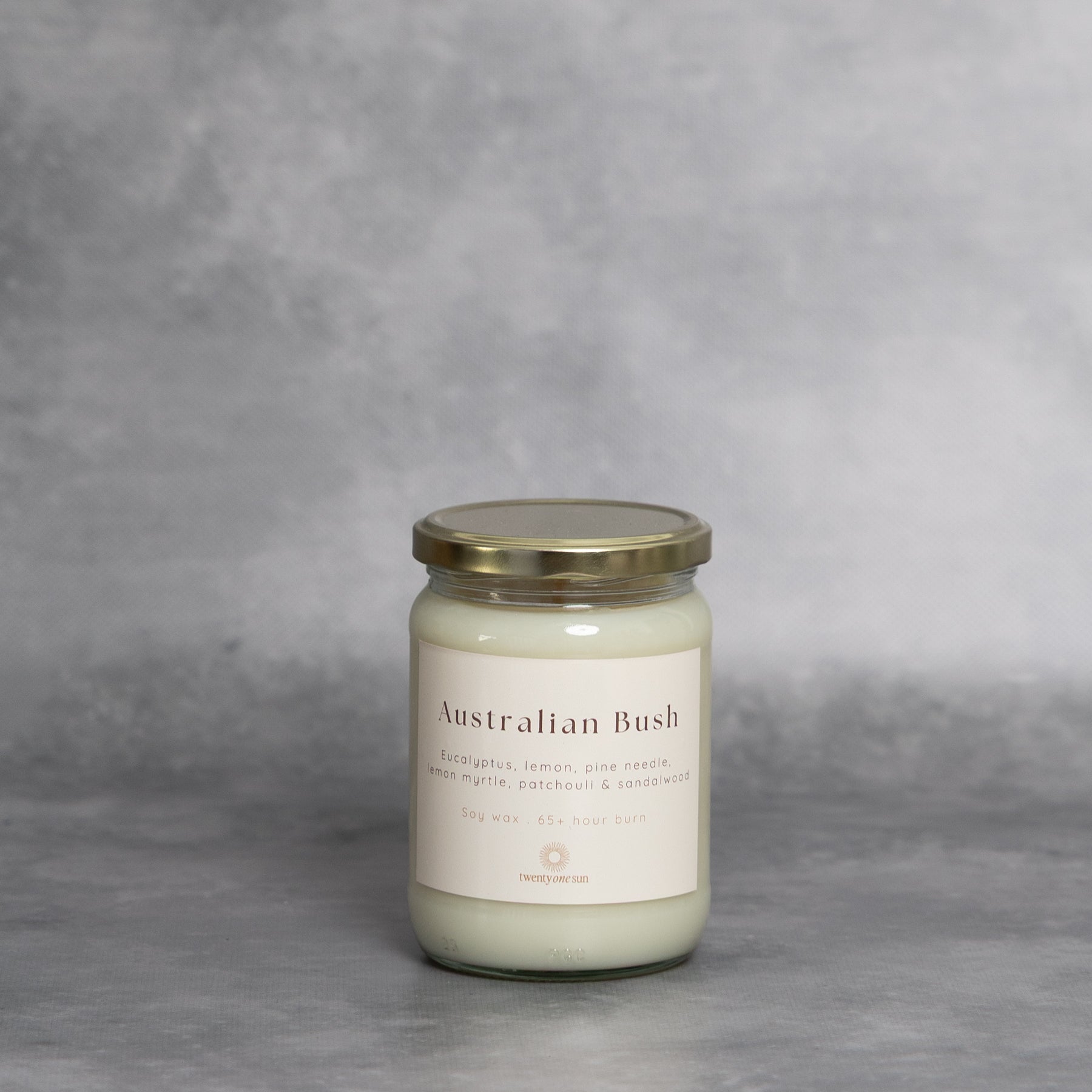 Candle Twenty One Sun  – Australian Bush (Noosa, QLD) 445g