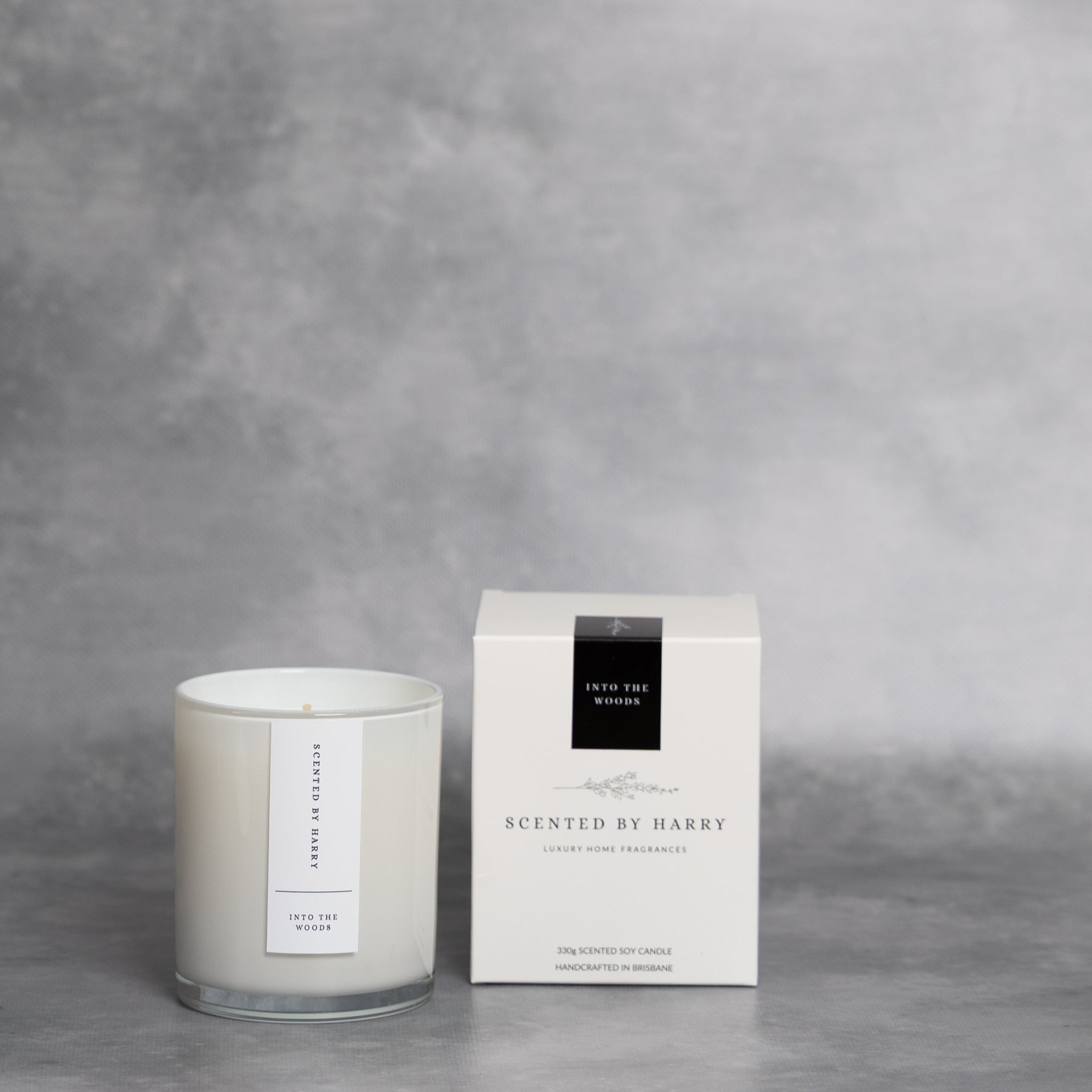 SCENTED BY HARRY. INTO THE WOODS CANDLE (330G)