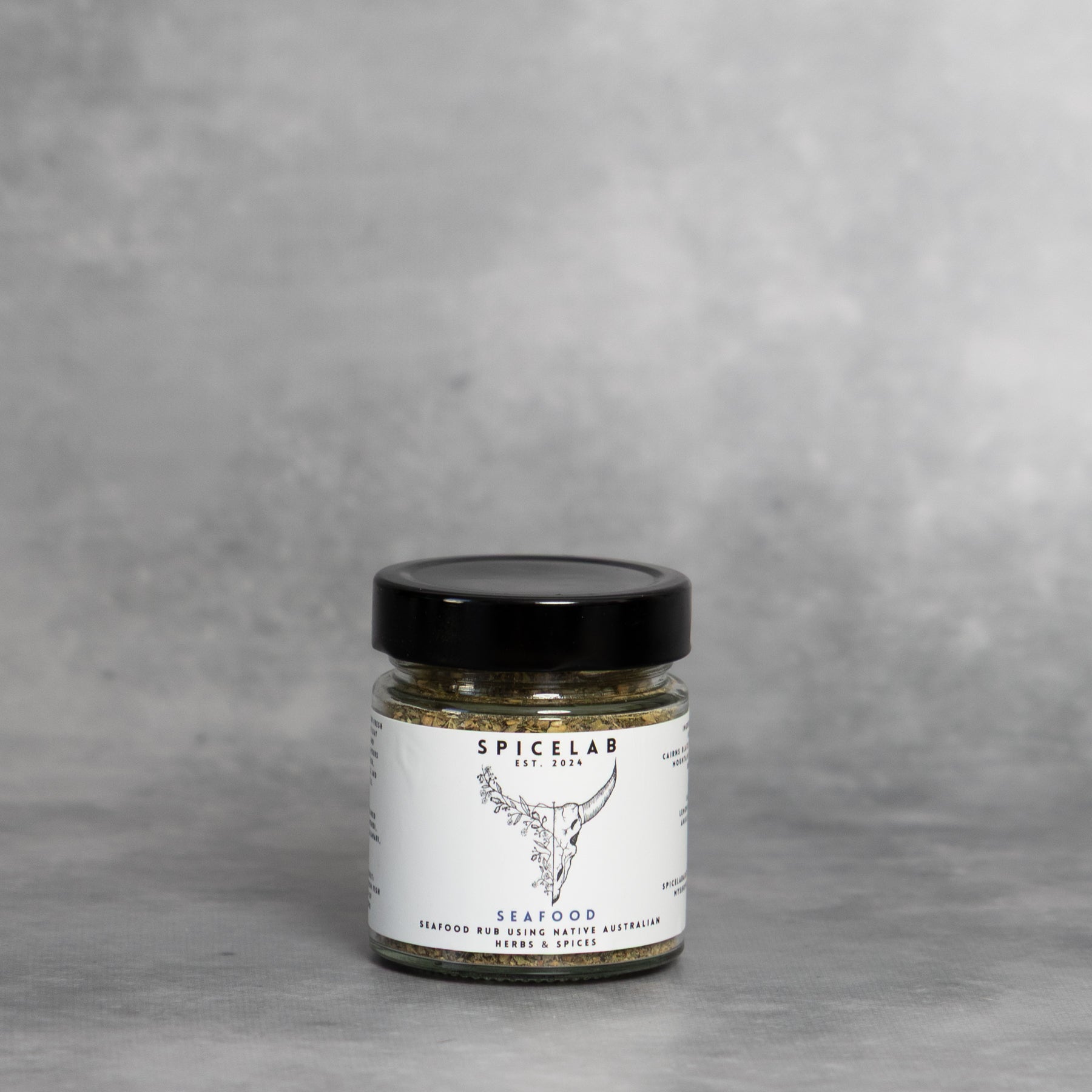 Seafood Rub Lemon Myrtle, Saltbush & Oregano 50g Spice Lab (Noosa, QLD)