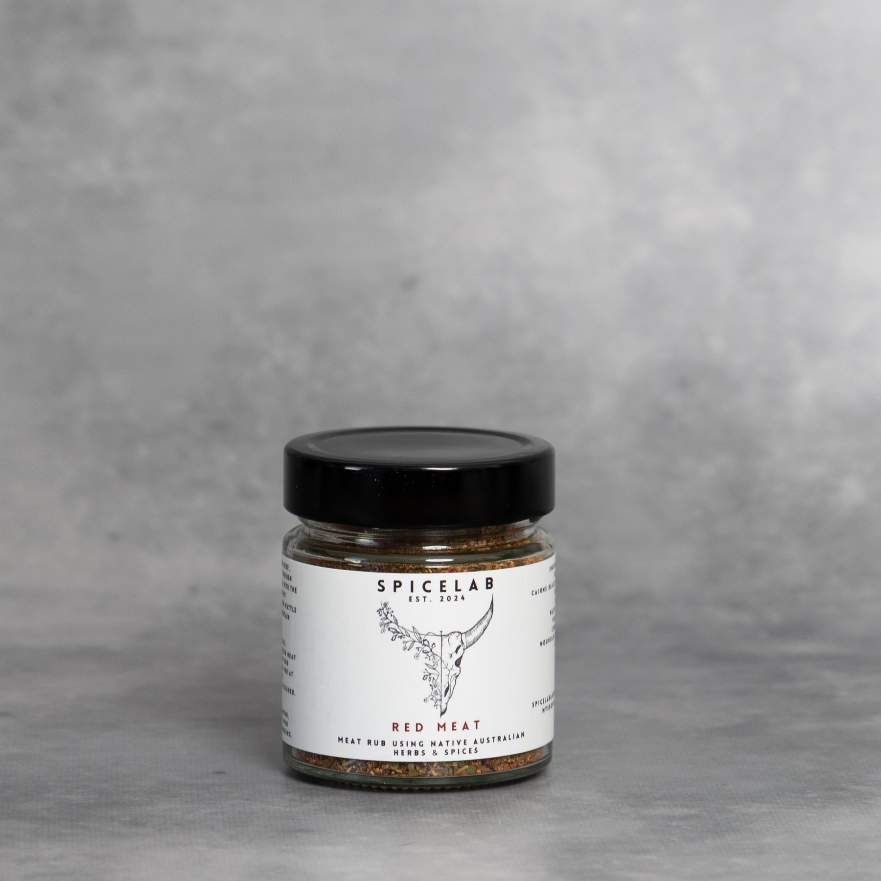 Red Meat Rub Pepper Leaf, Rosemary & Cloves 50g Spice Lab (Noosa, QLD)