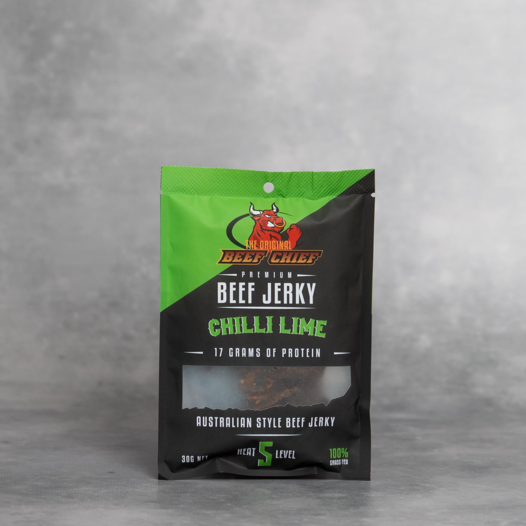 Jerky Beef Chief Chilli Lime 30g (Tocumwal, NSW)