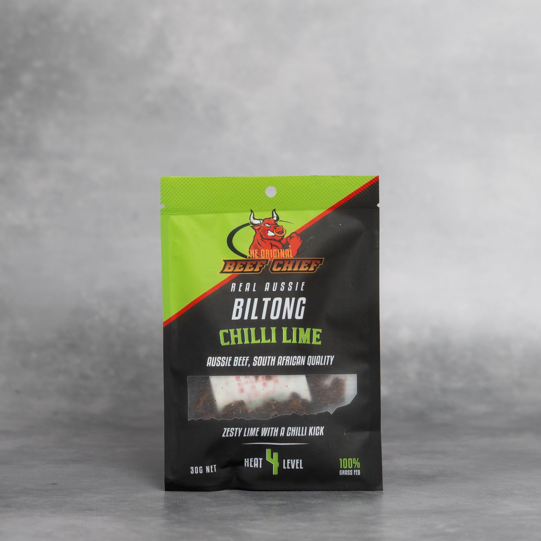 Biltong Beef Chief Chilli Lime 30g (Tocumwal, NSW)