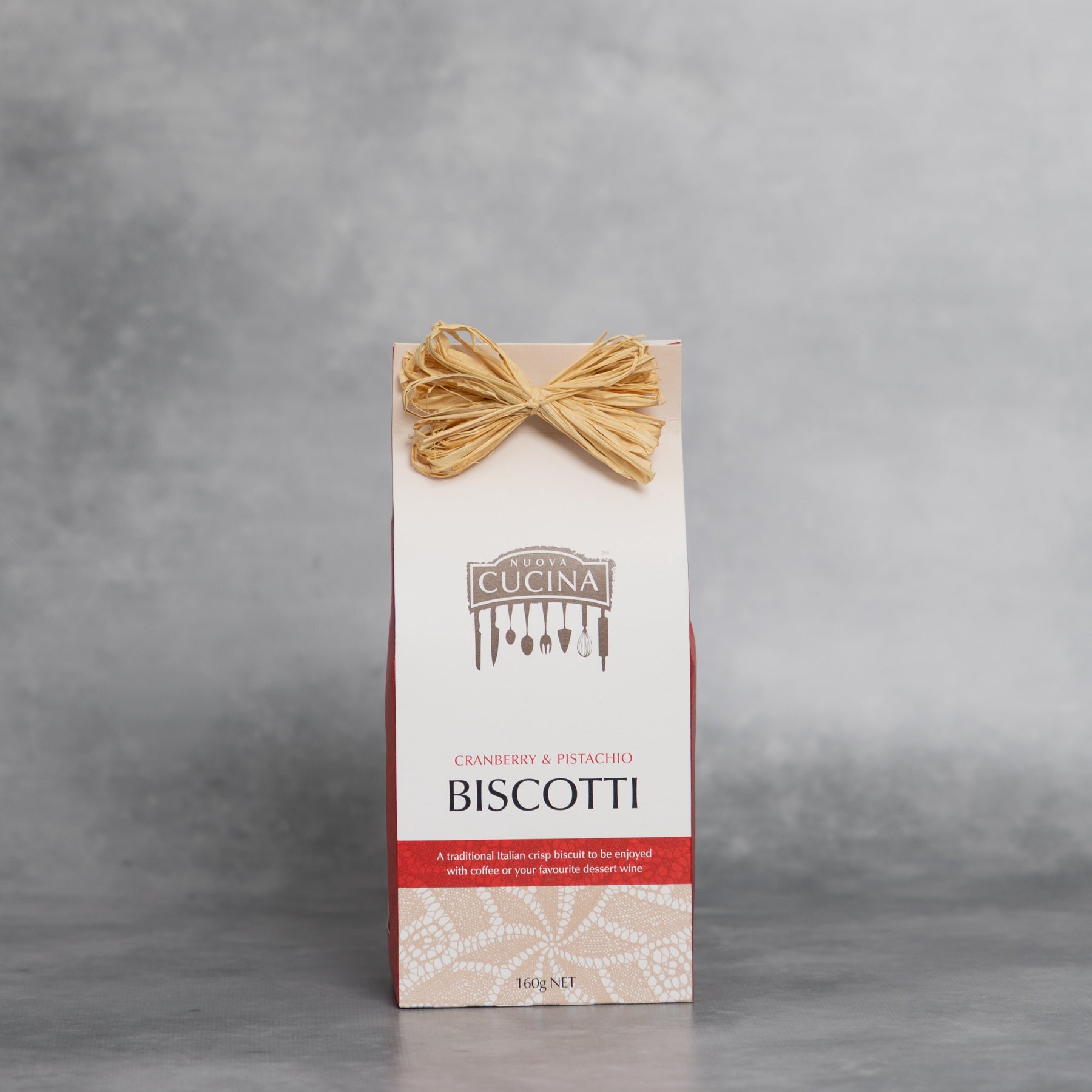Biscotti Cranberry & Pistachio Nuova Cucina 160g (Victoria)