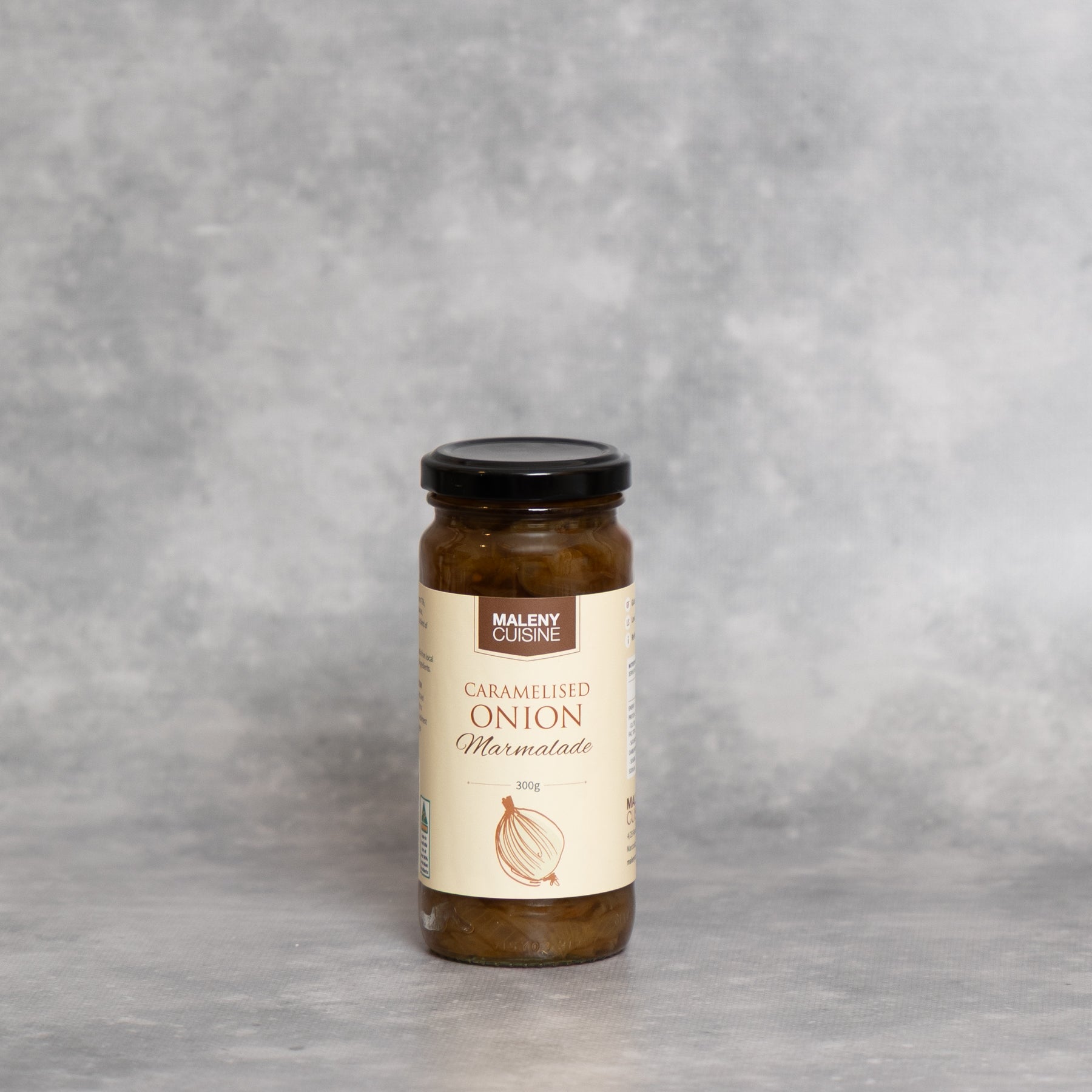 Maleny Cuisine Caramelised Onion Marmalade 300g
