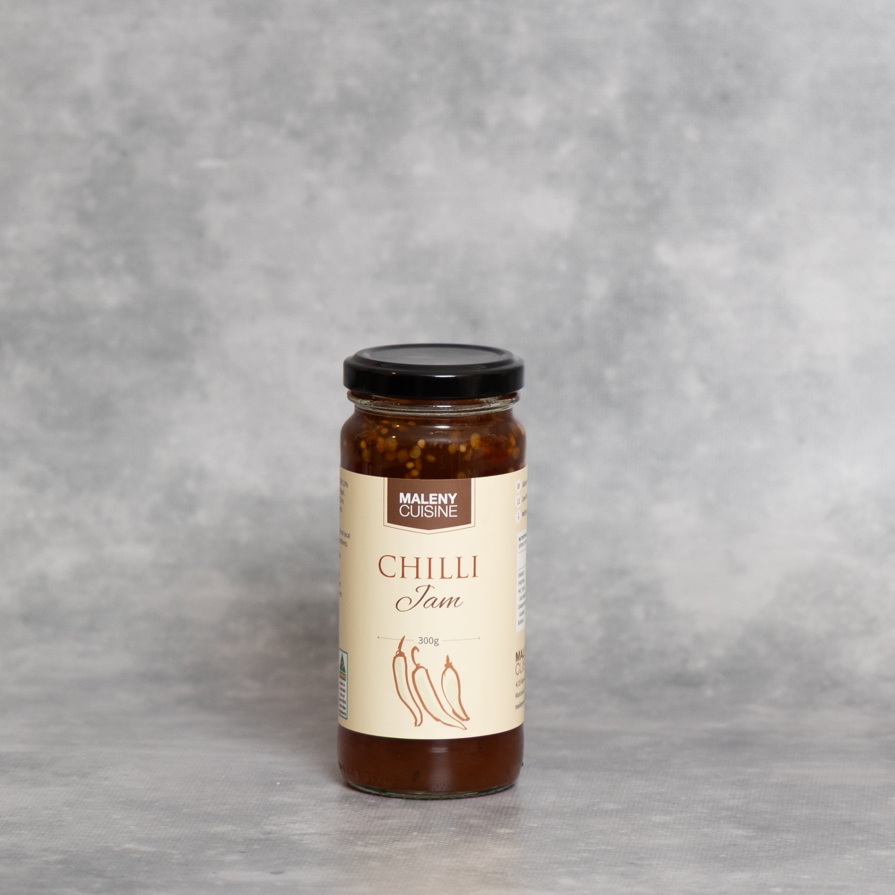 Maleny Cuisine Chilli Jam 300g