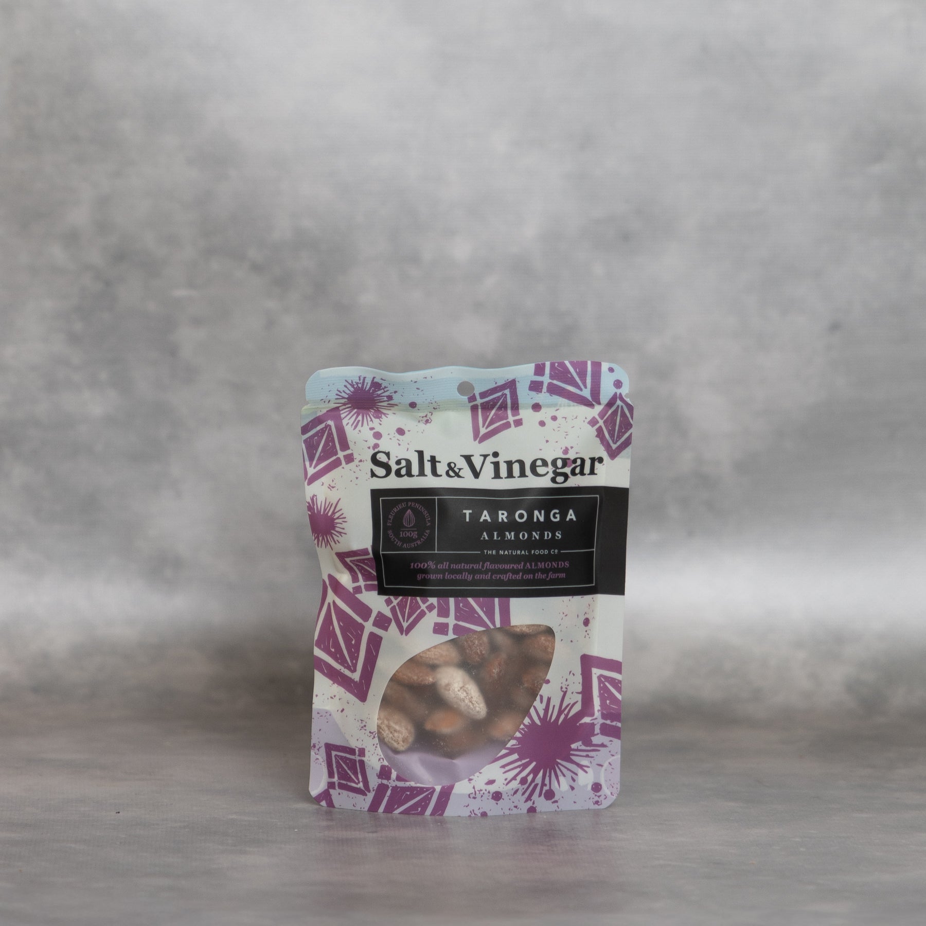 TARONGA ALMONDS SALT & VINEGAR ALMONDS
