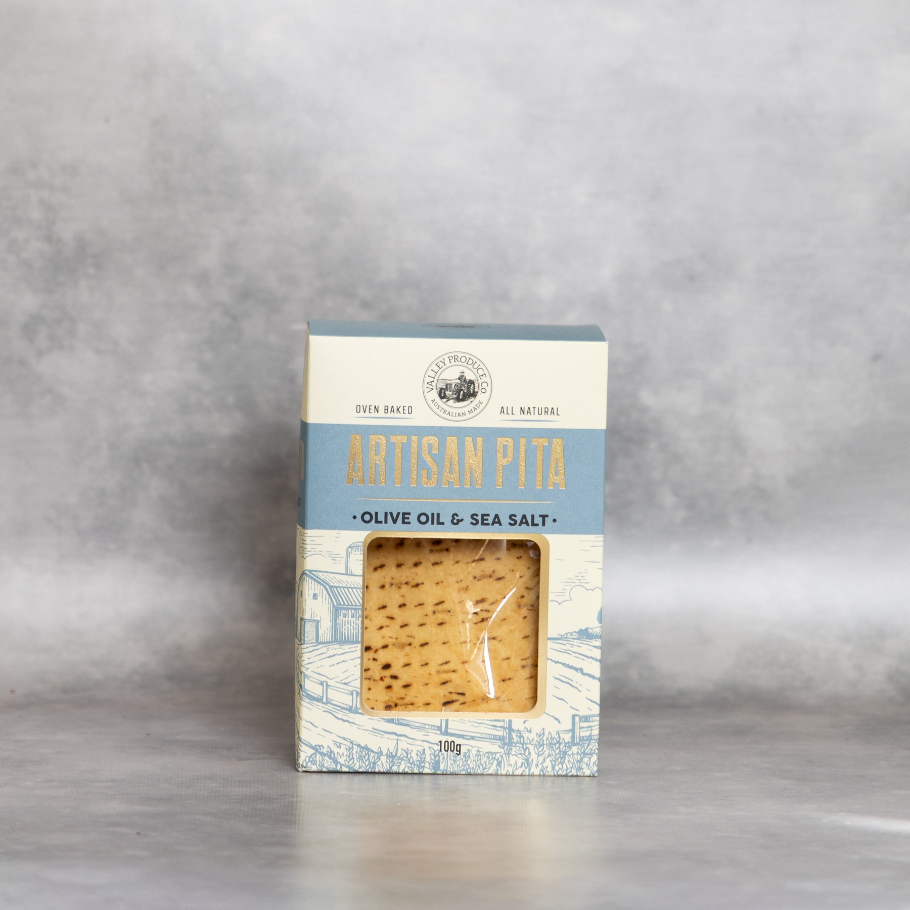 VPC ARTISAN PITA – OLIVE OIL & SEA SALT